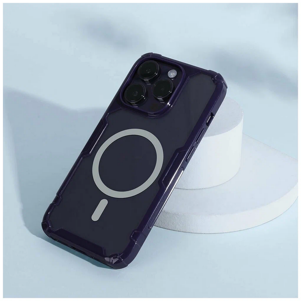 Nillkin для iPhone 14 Pro Max Nature TPU Pro Magnetic Темно-фиолетовый