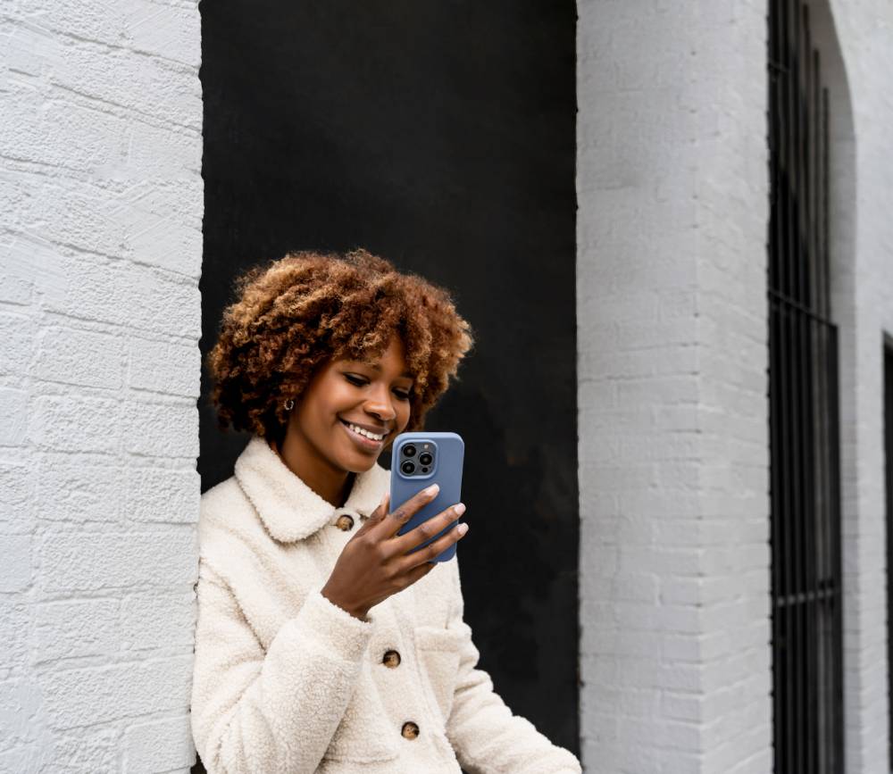 uBear Touch Mag Case для iPhone 15 Pro Max Голубой