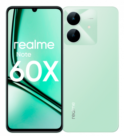 Изображение товара realme Note 60X 4/128 Гб LTE Зеленый