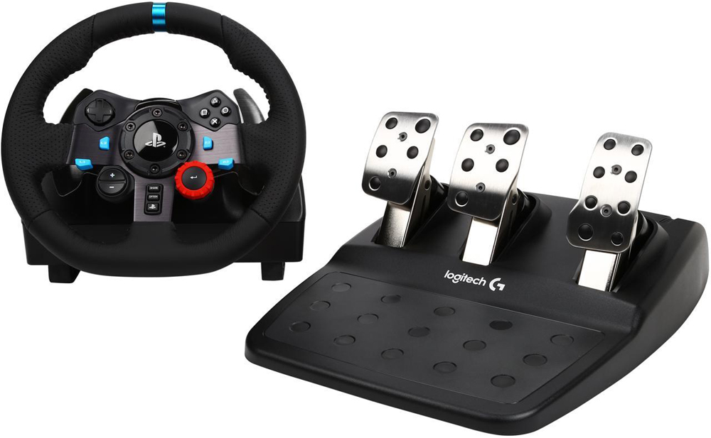 Logitech G29 Driving Force Racing Wheel for PS5 and PS4 Black