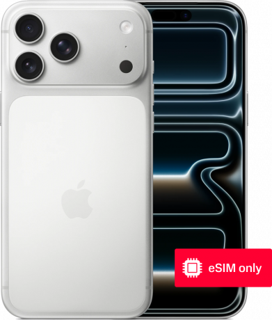 Изображение товара Apple iPhone 17 Pro Max 512 Гб eSIM Silver - мощный смартфон с профессиональной камерой Изображение товара Apple iPhone 17 Pro Max 512 Гб eSIM Silver - мощный смартфон с профессиональной камерой
