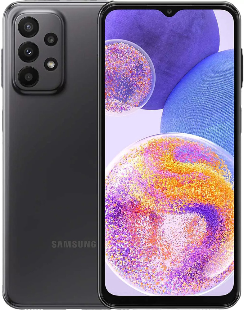 Смартфон Samsung Galaxy A23 4/64Gb Черный (SM-A235FZKUS): купить