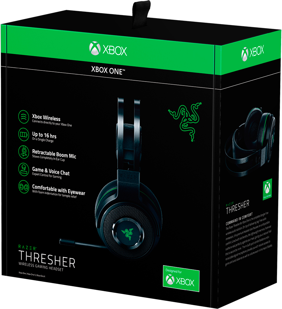 Razer Thresher для Xbox One беспроводная Black