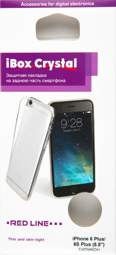 RedLine Crystal "360" для Apple iPhone 6/6S Plus прозрачный