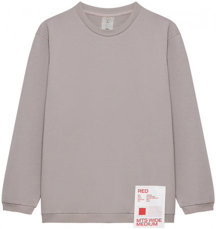 Изображение товара Red Square оверсайз Светло-серый размер S