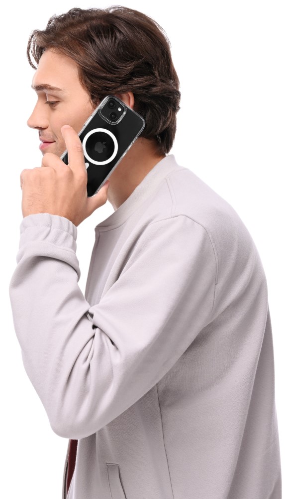 uBear Real Mag Case для iPhone 14 MagSafe Прозрачный (CS167TT61RL-I22M)