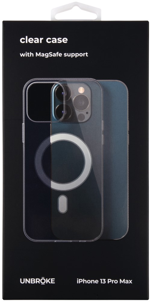 UNBROKE iPhone 13 Pro Max Support MagSafe прозрачный