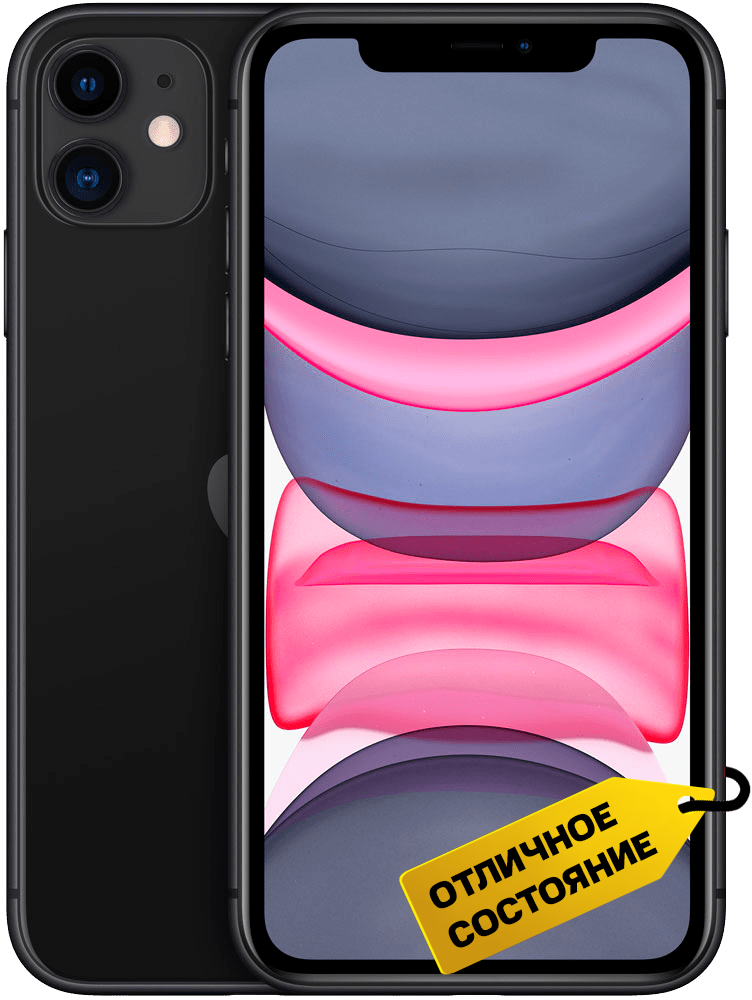 Apple iPhone11 64GB ブラック Смартфон Apple iPhone 11 64Gb Черный «Отличное состояние»: купить