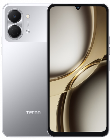 Изображение товара Смартфон TECNO Spark Go 3 4/128 ГБ Титановый серый с камерой 13 Мп