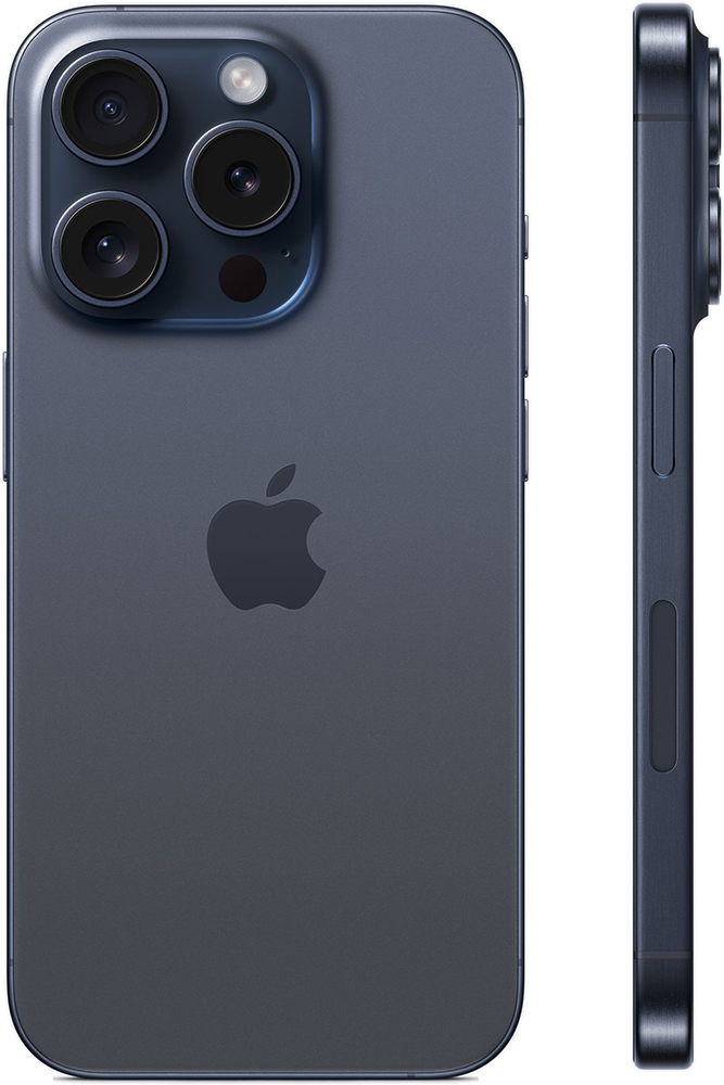 Смартфон Apple iPhone 15 Pro 128Gb SIM + SIM Синий титан: купить