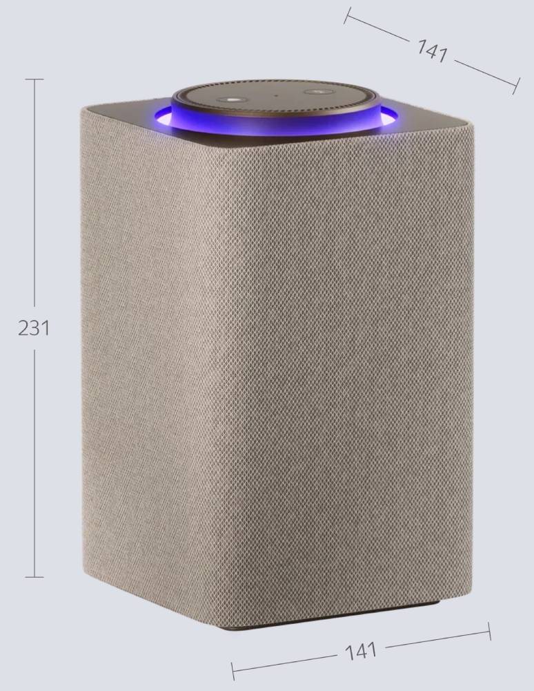 Яндекс Станция Макс с Zigbee Бежевая