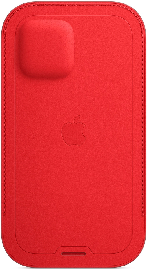 Apple iPhone 12/12 Pro MagSafe кожаный (PRODUCT)RED (MHYE3ZE/A)