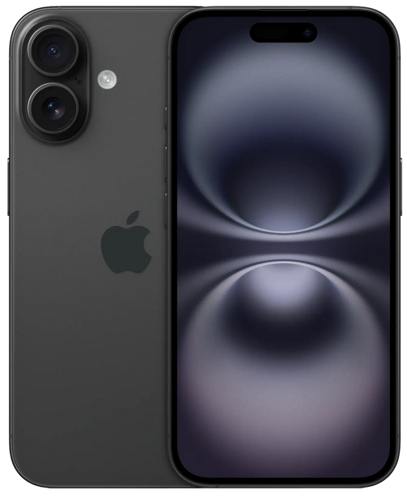 Apple iPhone 16 128 Гб eSIM + SIM Черный «Как новый»