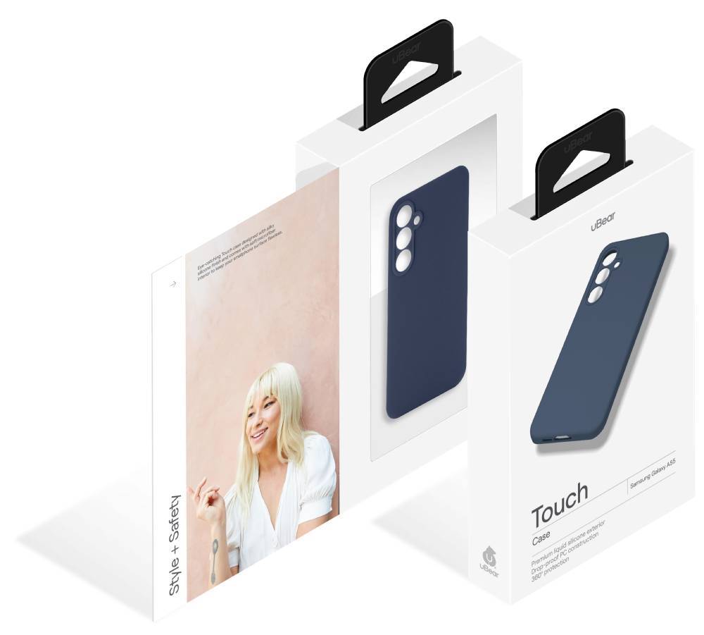 uBear Touch case для Samsung Galaxy A55 Синий
