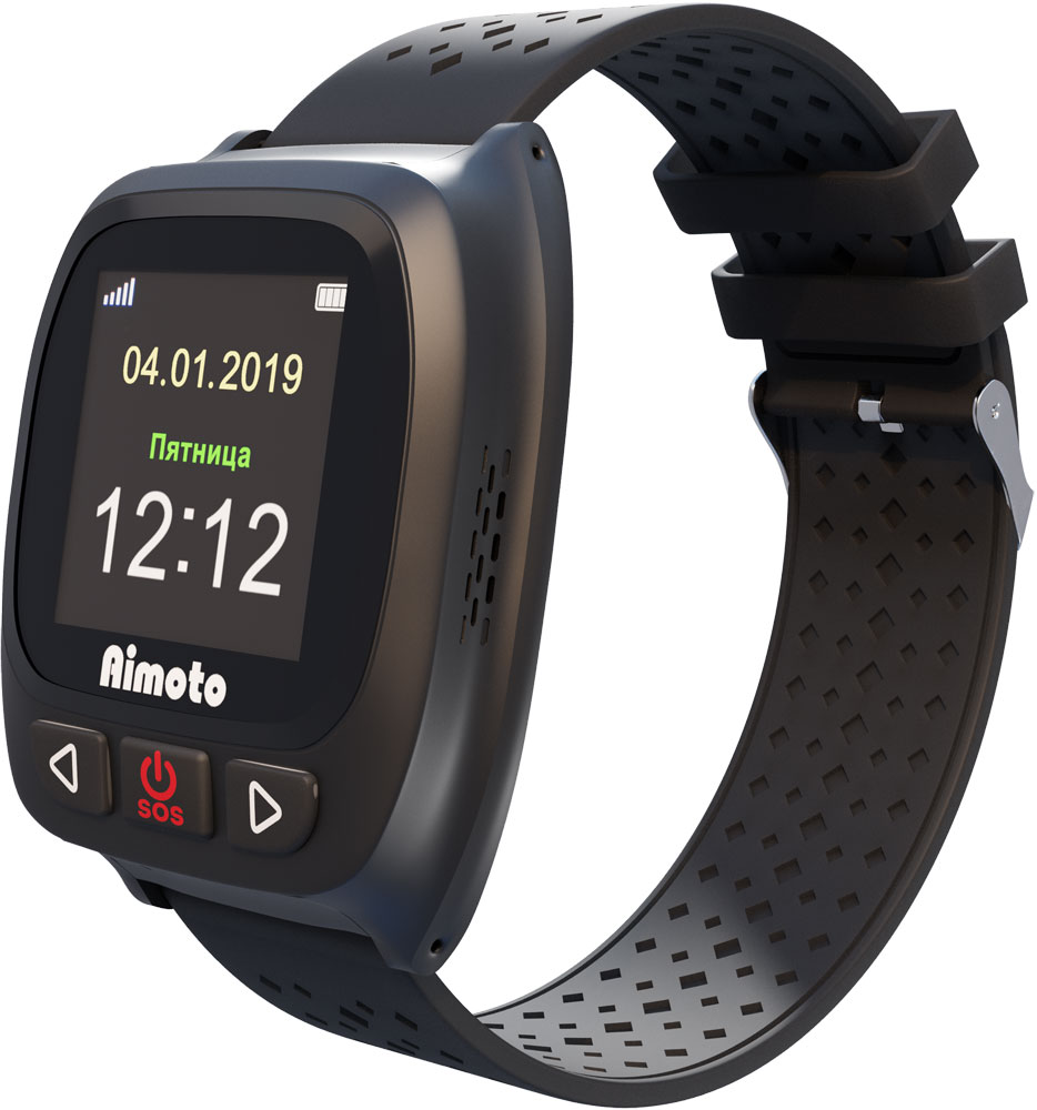 Кнопка Жизни Aimoto Senior Black