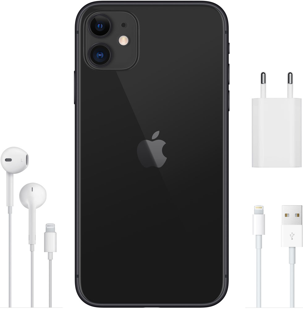 Apple iPhone 11 128 Гб Черный «Отличное состояние»
