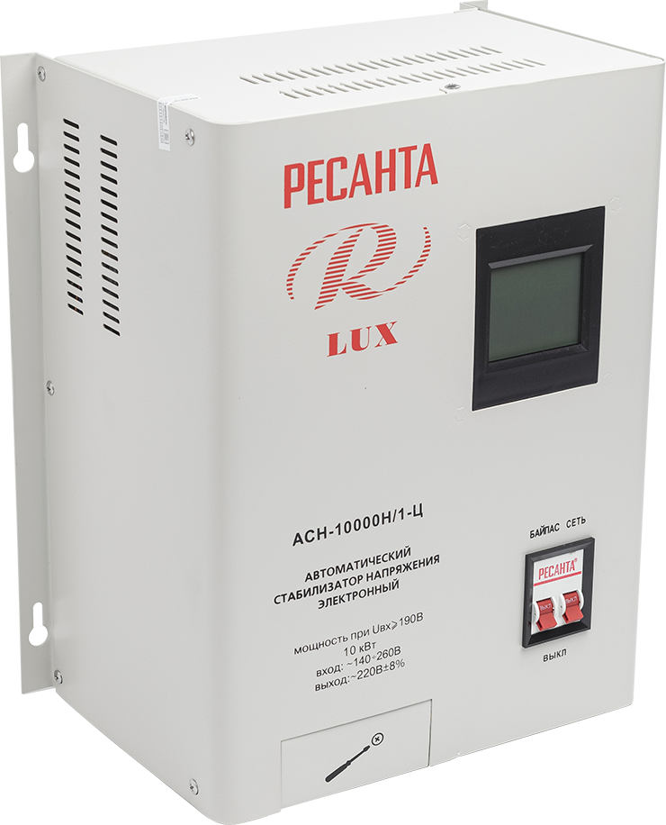 Ресанта АСН-10 000 Н/1-Ц Lux Белый/Серый