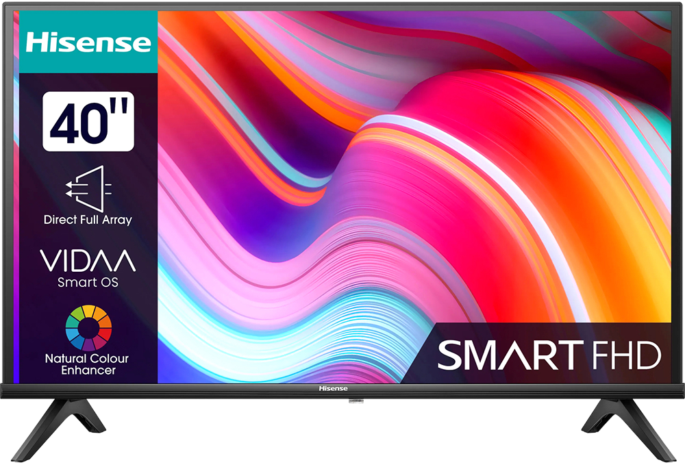 Hisense 40" 40A4K Черный
