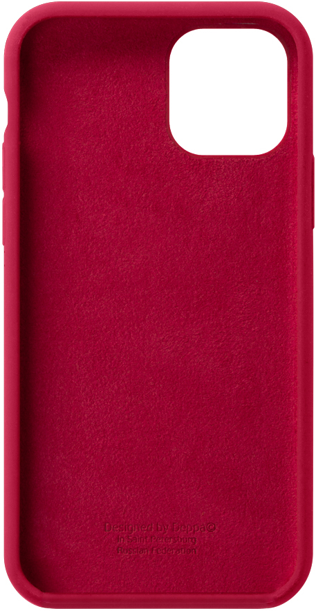 Deppa Apple iPhone 11 Liquid Silicone Pro Red