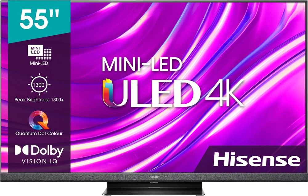 Hisense 55" 55U8HQ Серый