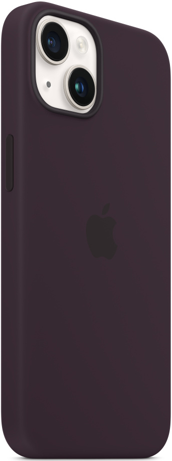 Apple iPhone 14 Silicone Case with MagSafe Сливовый