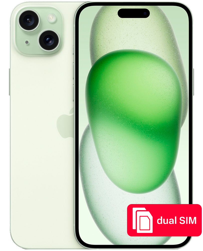 Apple iPhone 15 Plus 256Gb SIM + SIM Зеленый
