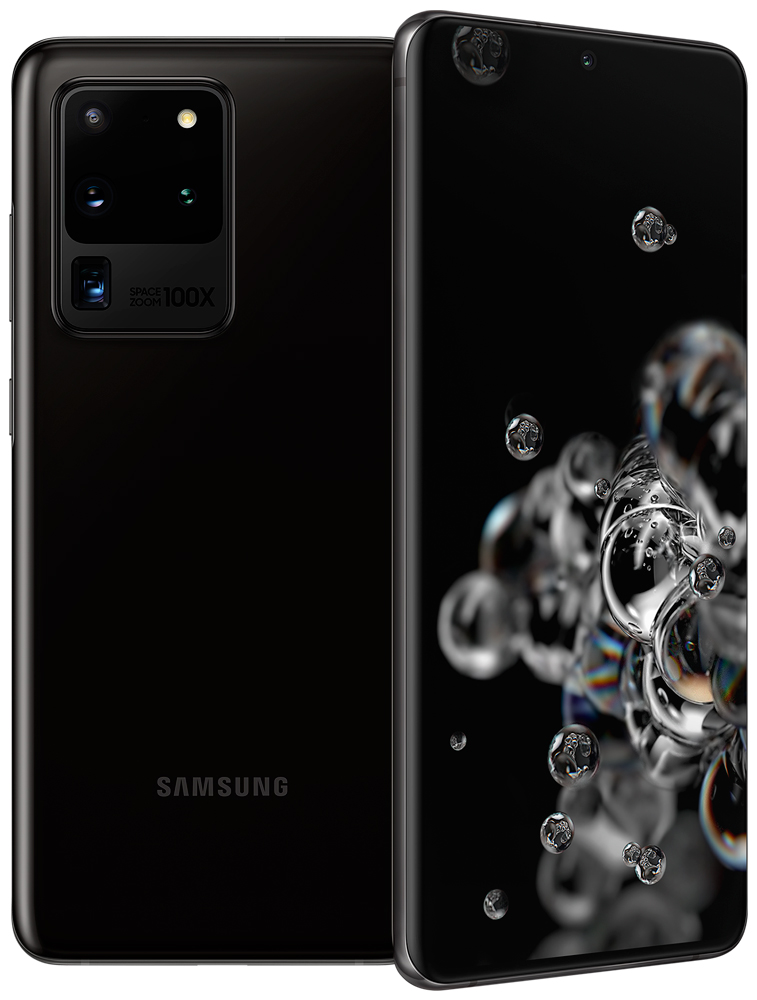 Смартфон Samsung Galaxy S20 Ultra 12/128Gb Black: купить по цене