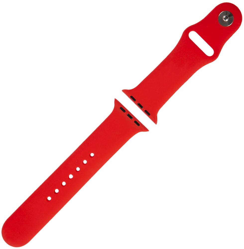 RedLine Apple Watch 42/44мм силиконовый Red