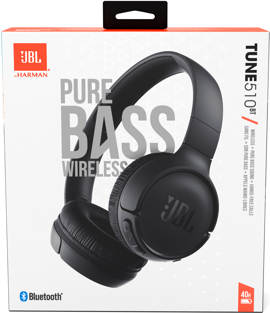 JBL TUNE 510BT накладные Black