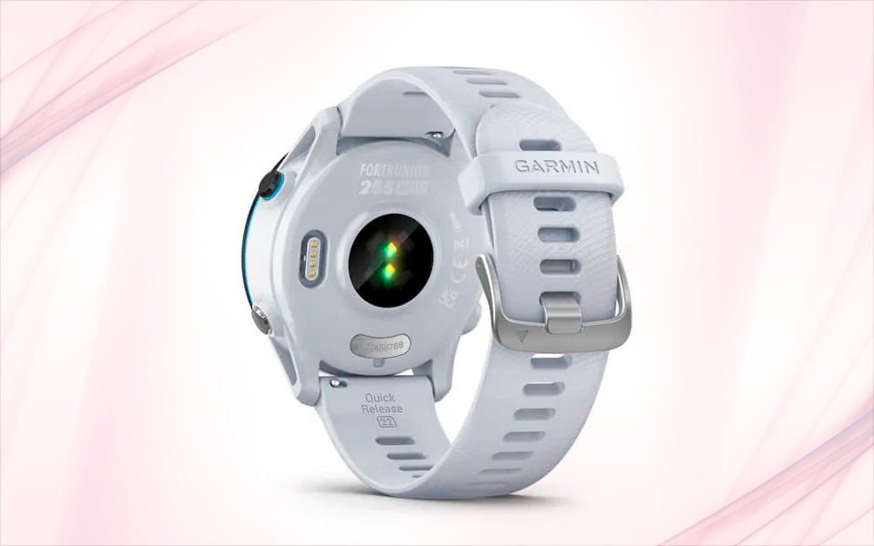 Часы Garmin Forerunner 255 Music Белые: купить по выгодной цене в