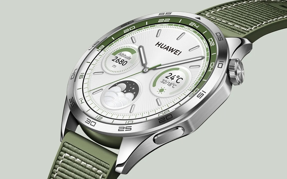 Часы HUAWEI Watch GT 4 Phoinix 46мм Зеленые: купить по выгодной