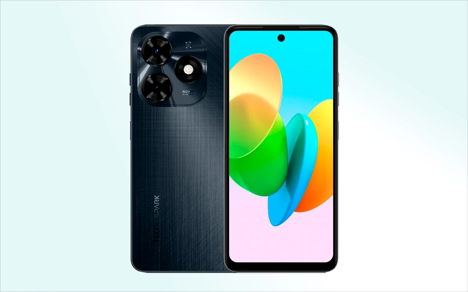 Смартфон TECNO Spark 20C 8/128 Гб Зеленый: купить по цене 6 990